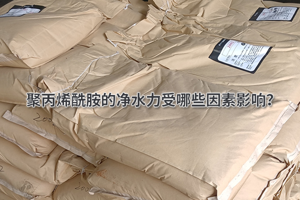 聚丙烯酰胺的凈水力受哪些因素影響？